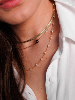 Colar Choker Inicial