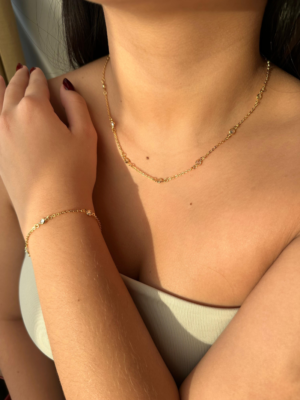 Colar Cristal Noelle