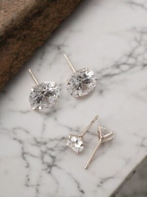 Brinco Laís Base Ródio