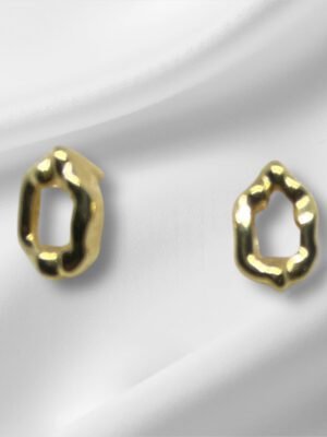 Brinco zircônia orgânico P